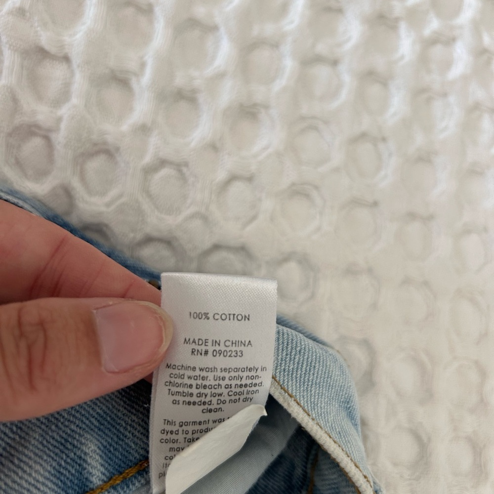PacSun Two-Tone Blue Jean Shorts Size 29 - Picture 4 of 7